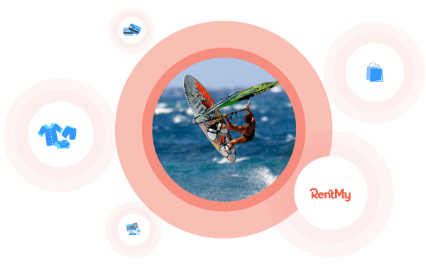 banner-water-sports-icon, rentmy, water sports equipment rental service