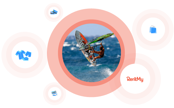 banner-water-sports-icon, rentmy, water sports equipment rental service