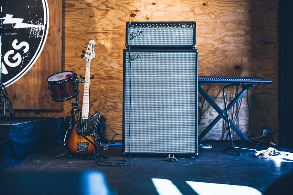 music equipment for rental business
