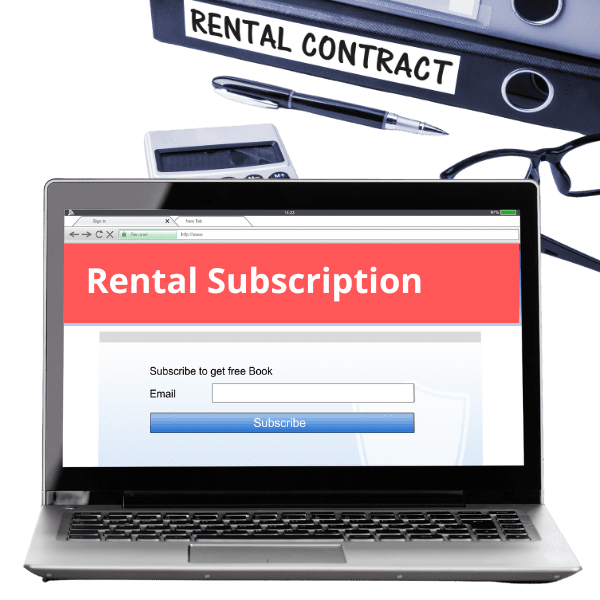 rentals subscription software