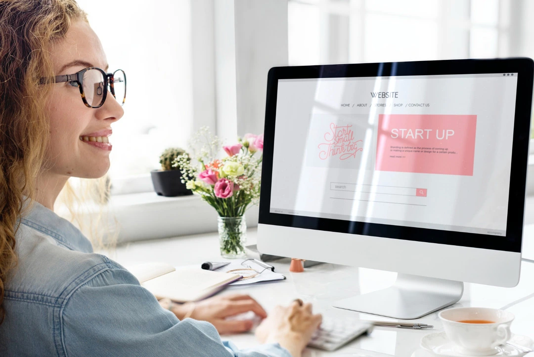Rental business website design showcasing sleek and user-friendly features.