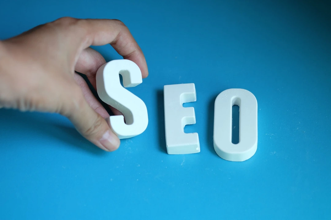 Letters forming "SEO" represent a strategy for boosting online visibility.
