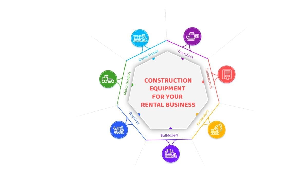 different types of heavy equipment