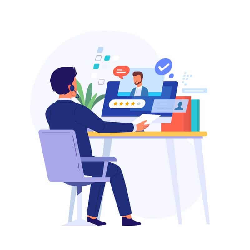 Customer management tools for rental equipment software