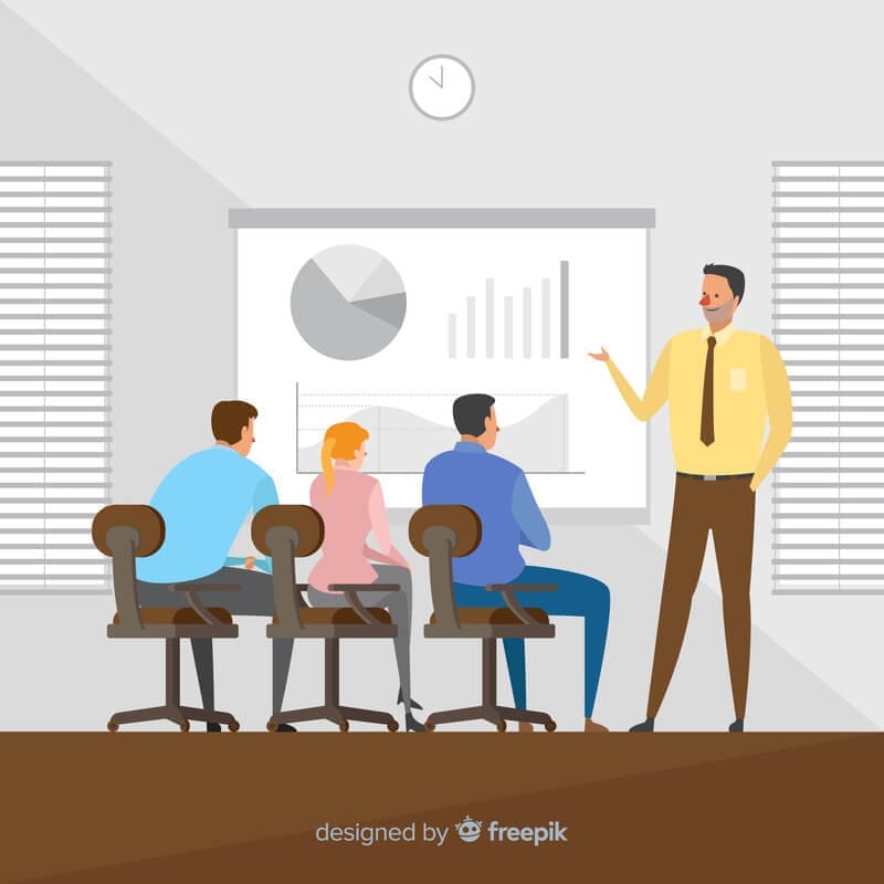 Man reviewing training materials on a smartphone, representing simplified staff training with equipment rental software.