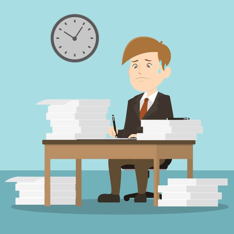 Manual tracking and paperwork hassle for using equipment rental management