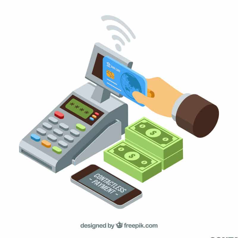 Integrated payment processing system for rental management solution with contactless features