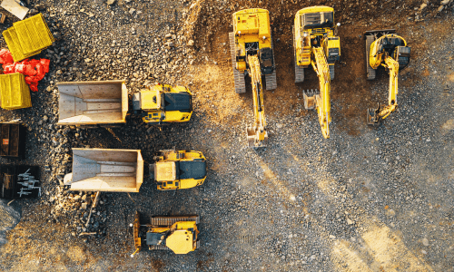Construction Equipment on site