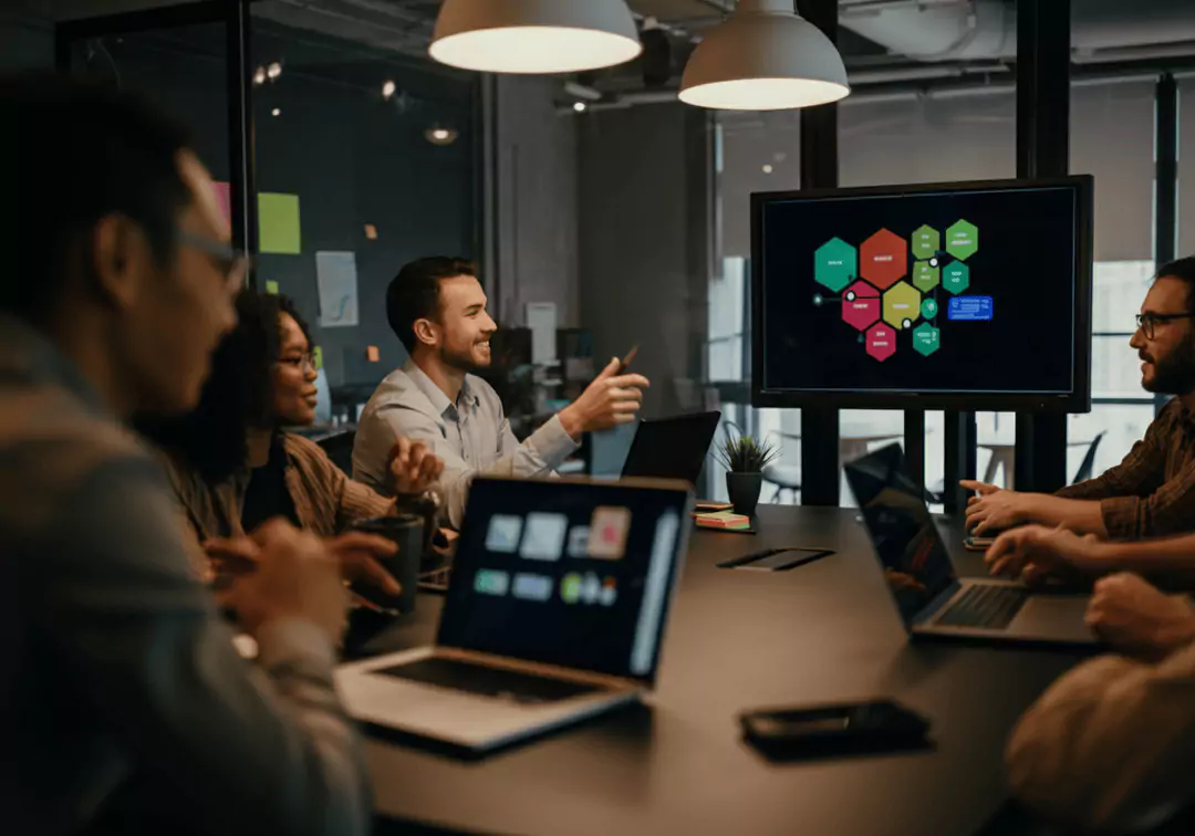 Professionals review marketing tactics for a golf cart rental business.