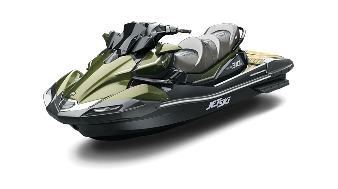 Kawasaki Ultra 310LX ready for rental use.