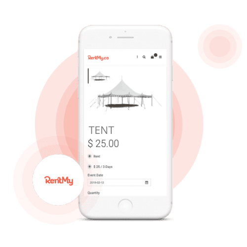 event tent software rental